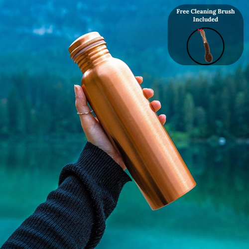 CopperUSA® Ayurvedic Copper Water Bottle